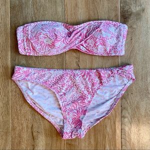 Lilly Pulitzer Keene Bikini, Top - S, Bottom - M